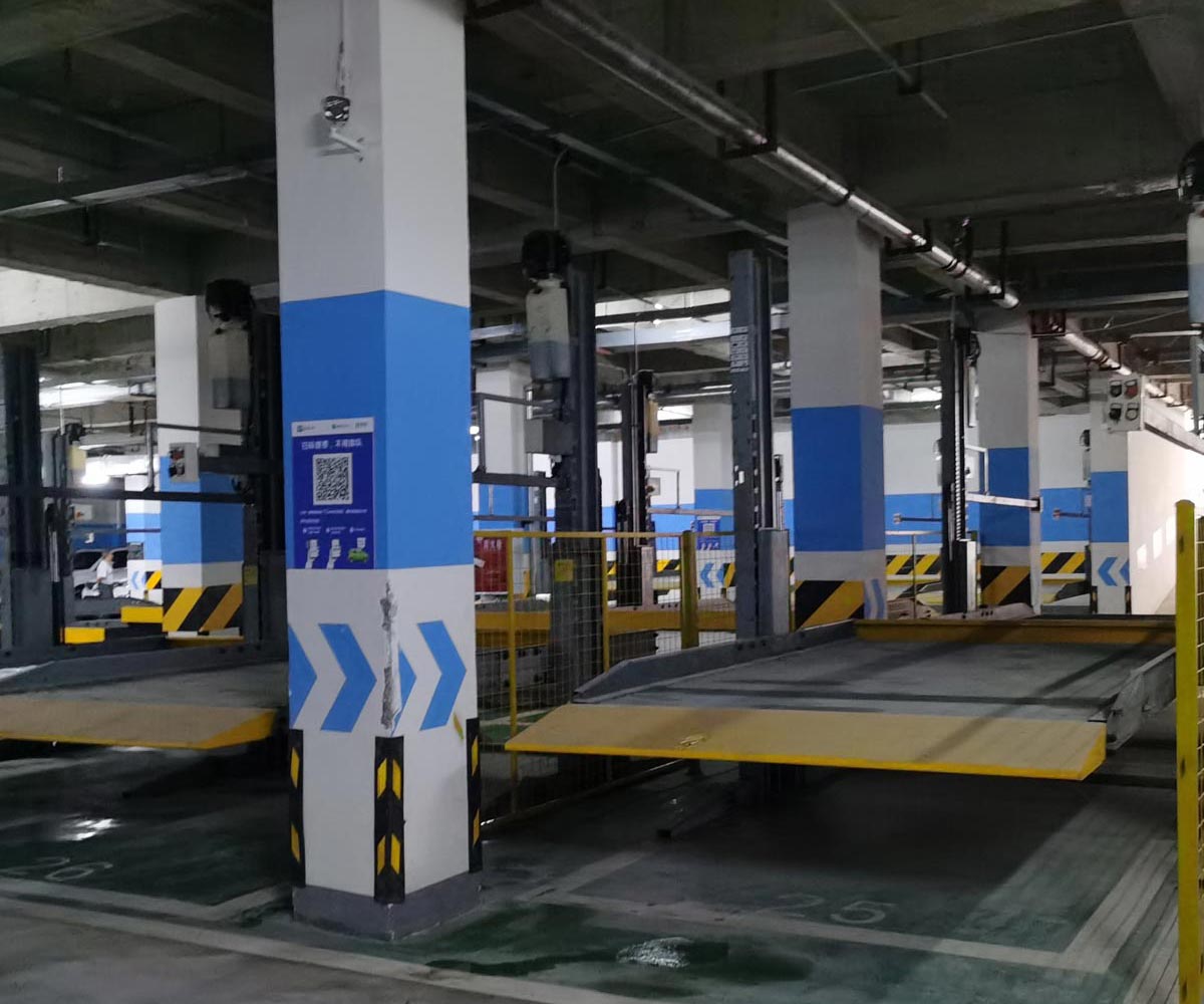 高臺(tái)雙層機(jī)械停車位工作原理和優(yōu)勢(shì)特點(diǎn)分析